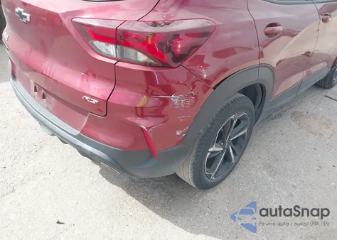 2022 Chevrolet Trailblazer Fwd Rs z USA, uszkodzony, nr VIN KL79MTSL8NB098823